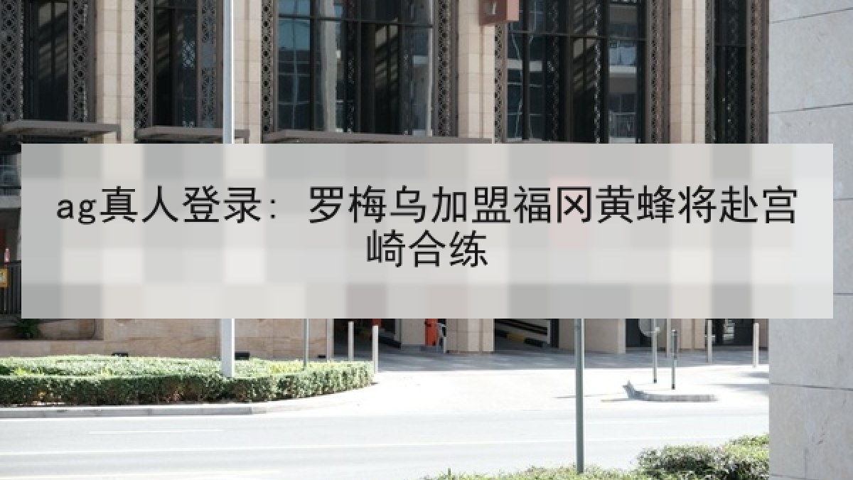 ag真人登录: 罗梅乌加盟福冈黄蜂将赴宫崎合练